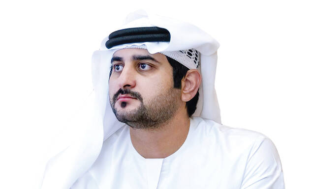 الشيخ مكتوم بن محمد بن راشد آل مكتوم النائب الأول لحاكم دبي، نائب رئيس مجلس الوزراء، وزير المالية