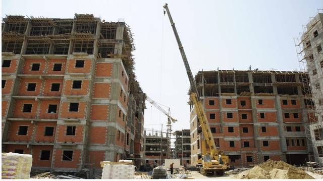 أعمال بناء سكنية- أرشيفية