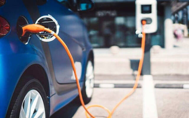 محطة شحن للسيارات الكهربائية