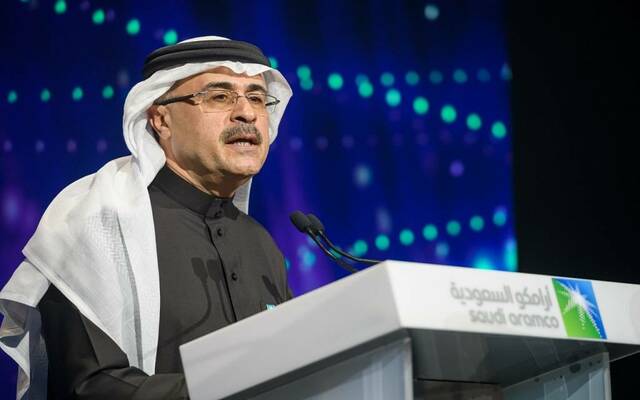 رئيس شركة أرامكو السعودية وكبير إدارييها التنفيذيين، أمين الناصر، صورة أرشيفية