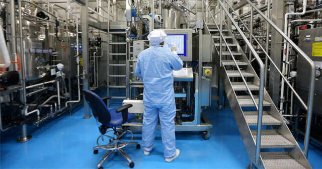 أحد خطوط إنتاج الشركة