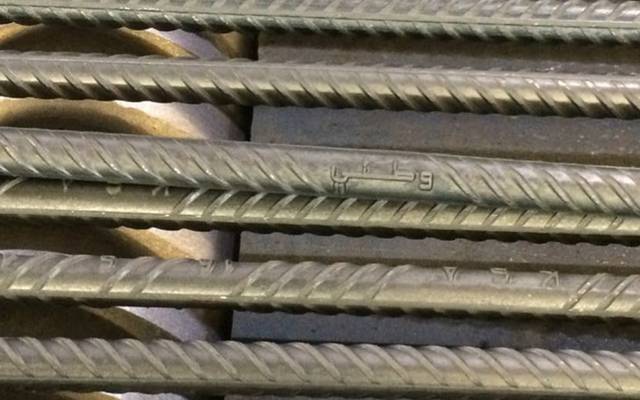 حديد تسليح من إنتاج شركة وطني للحديد والصلب "حديد وطني" - أرشيفية