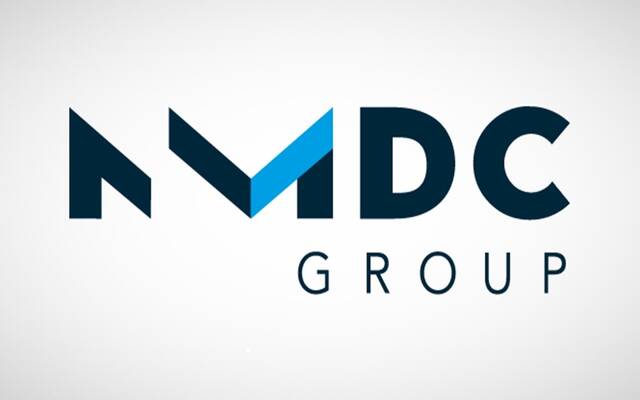 شعار شركة إن إم دي سي جروب