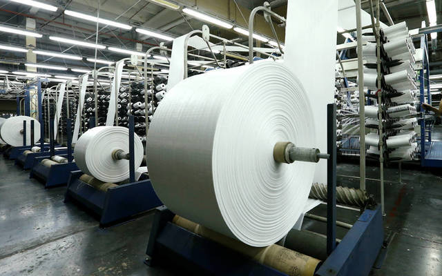 خطوط إنتاج الأقمشة بشركة مصانع الأجواخ الأردنية