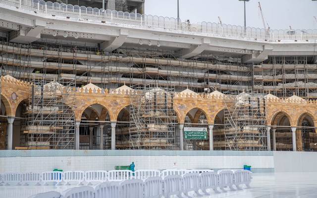 أعمال التوسعة الثالثة للحرم المكي - أرشيفية