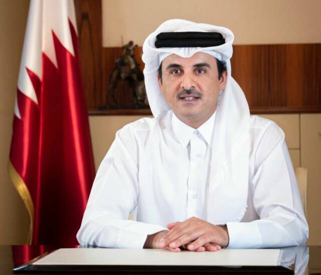 أمير دولة قطر تميم بن حمد آل ثاني