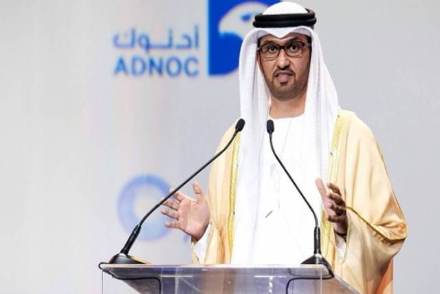 سلطان الجابر رئيس شركة أدنوك الإماراتية