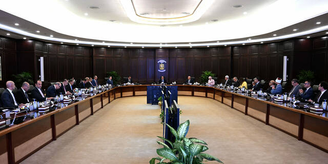 مجلس الوزراء المصري