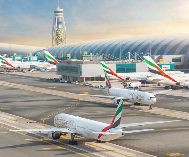 مطار دبي الدولى