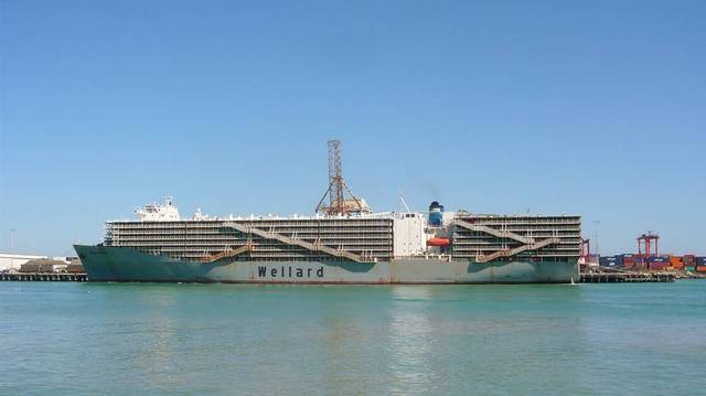 The vessel’s price is expected to be paid over the week