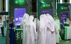 جناح الهيئة السعودية للبيانات والذكاء الاصطناعي "سدايا"  بإحدى الفعاليات