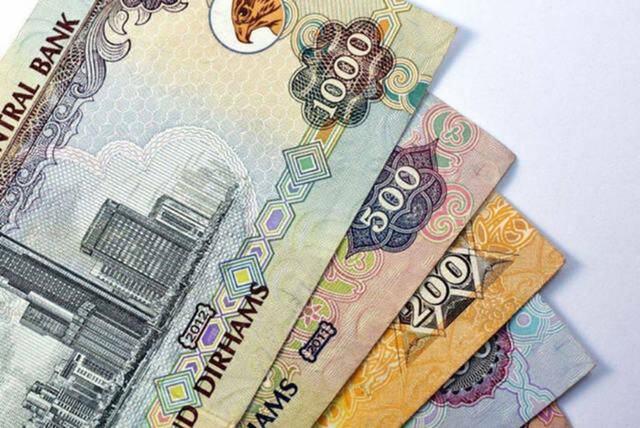 فئات مختلفة من الدرهم الإماراتي - أرشيفية