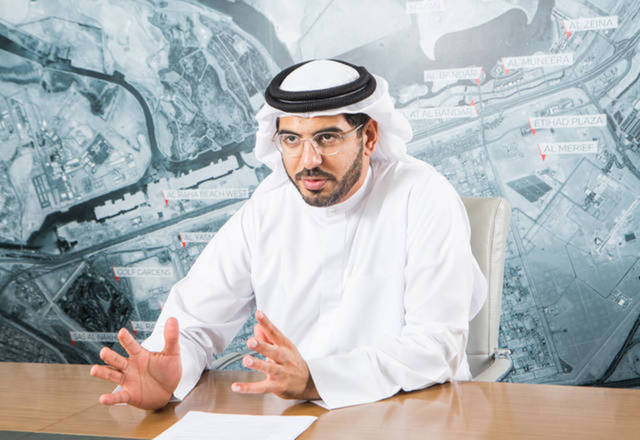 CEO of Aldar Properties, Talal Al Dhiyebi.