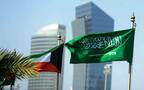 علم السعودية بجوار علم الكويت