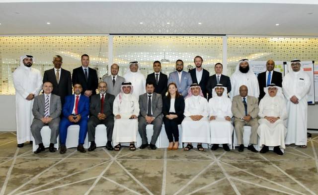 جانب من  إجتماع شؤون الموانئ والملاحة البحرية مع شركة أي بي إم تيرمينالز